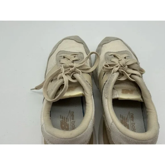 New Balance 237 Sneaker Womens 9 Cream Shoe Running Jogging Performance Gym - Picture 7 of 11